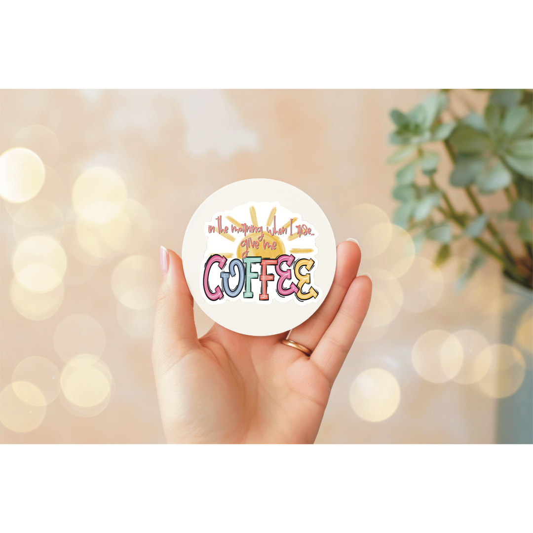 Give Me Coffee Sticker Sheet