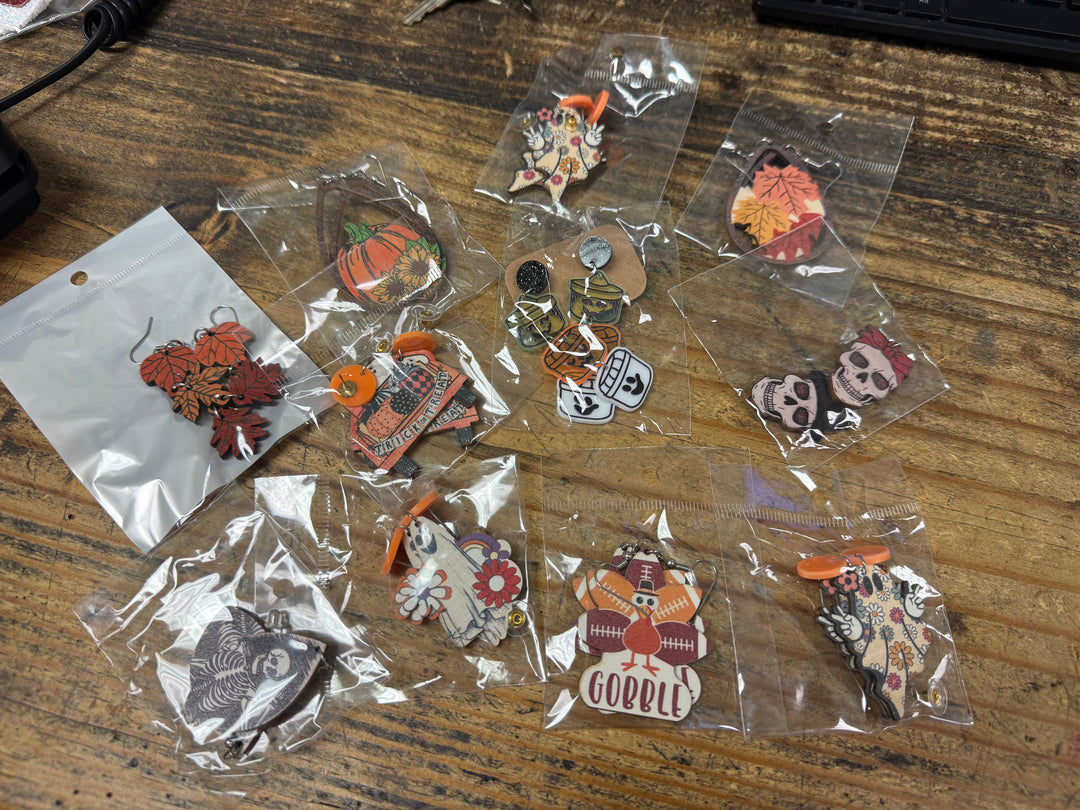 Fall/Halloween Earrings