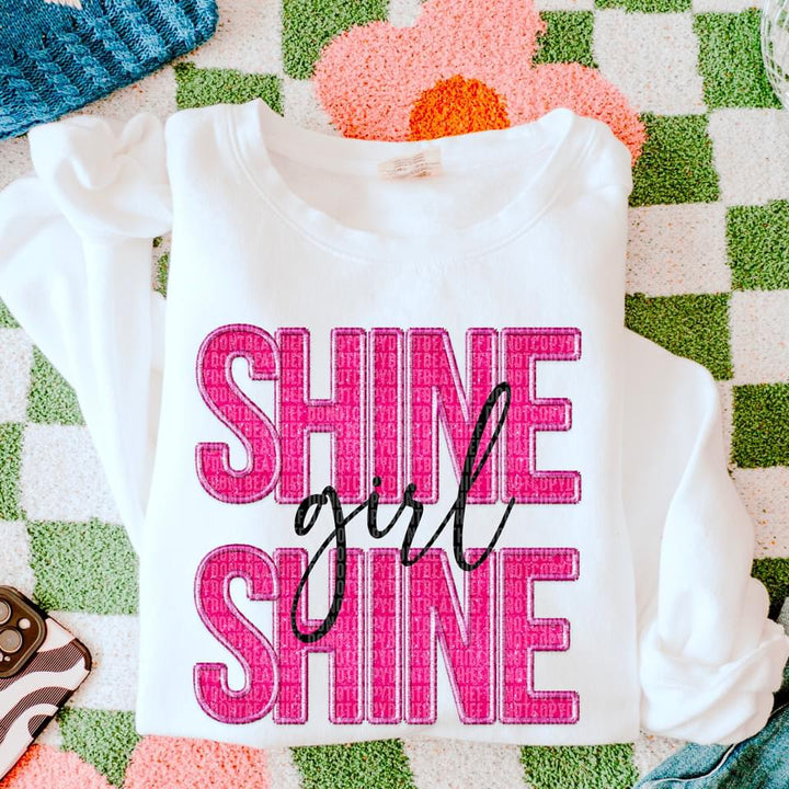 Shine Girl Shine DTF Print