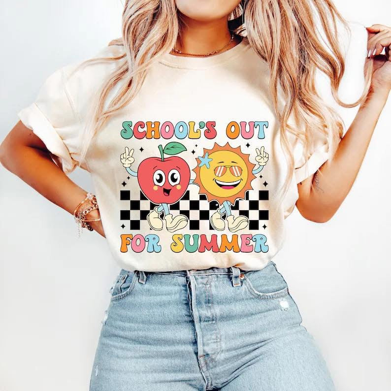 School’s Out For Summer DTF Print