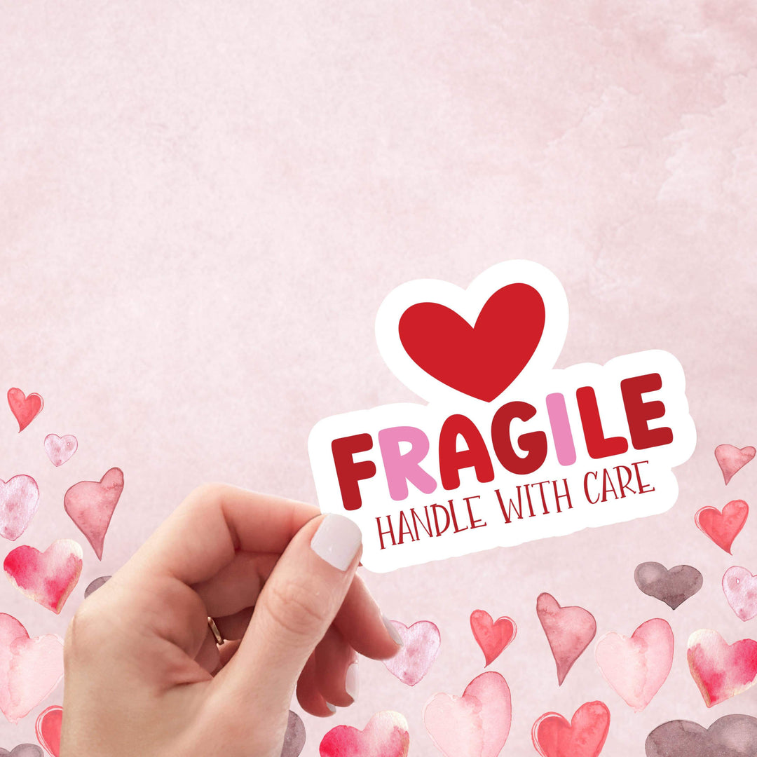 Fragile Packaging Sticker Sheet