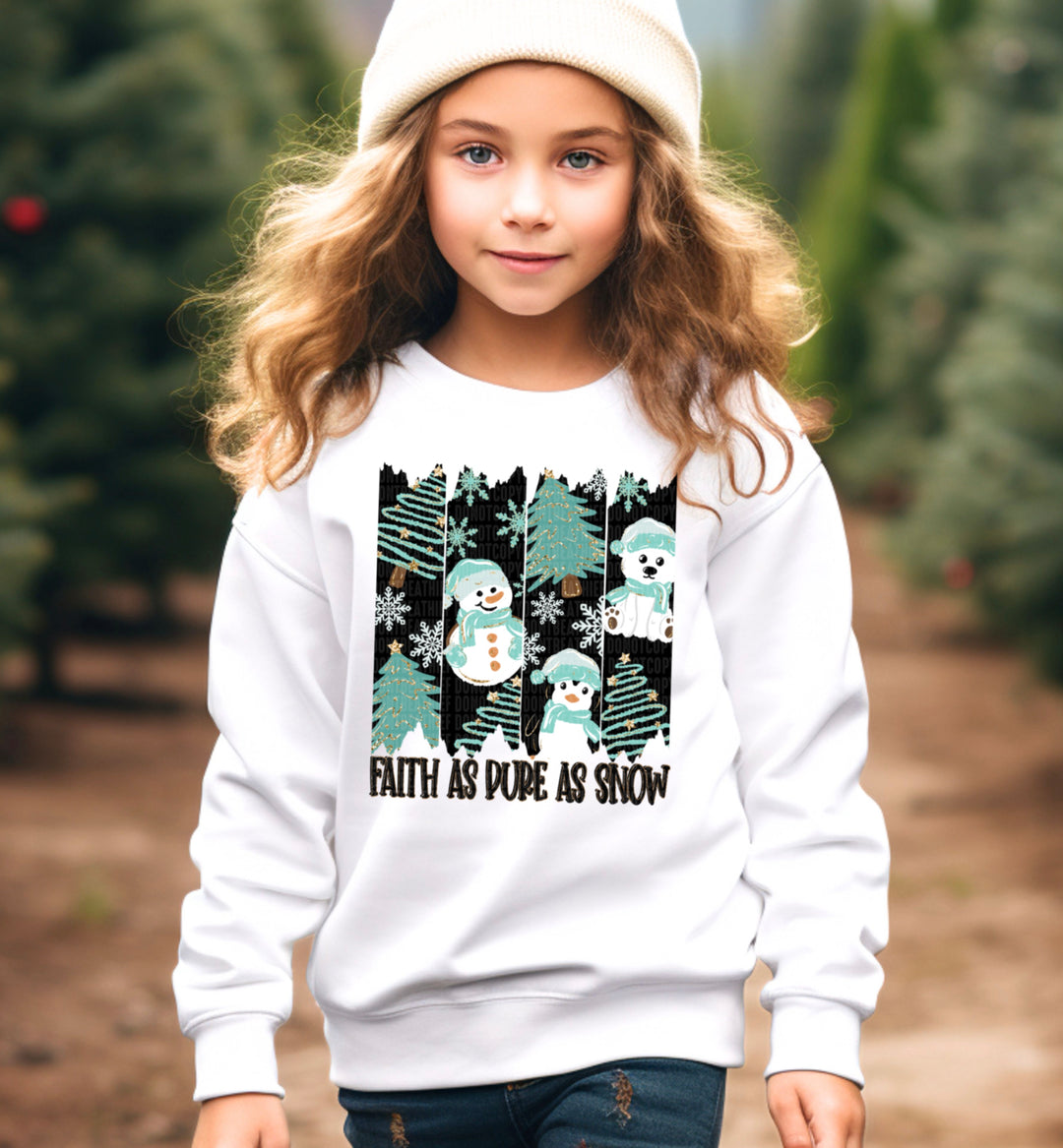 Faith As Pure As Snow DTF Print