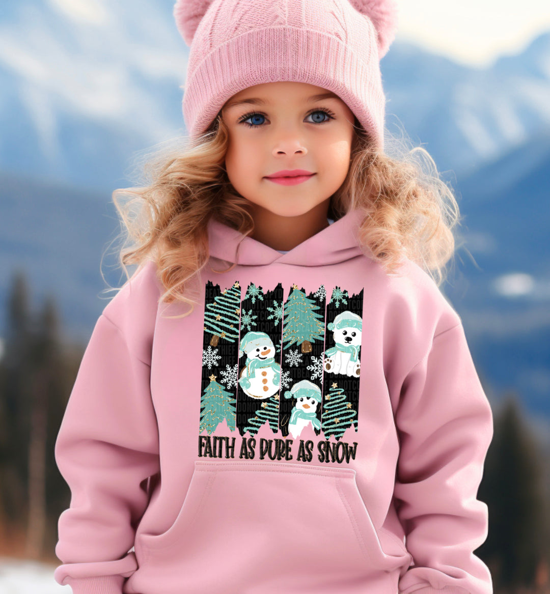 Faith As Pure As Snow DTF Print