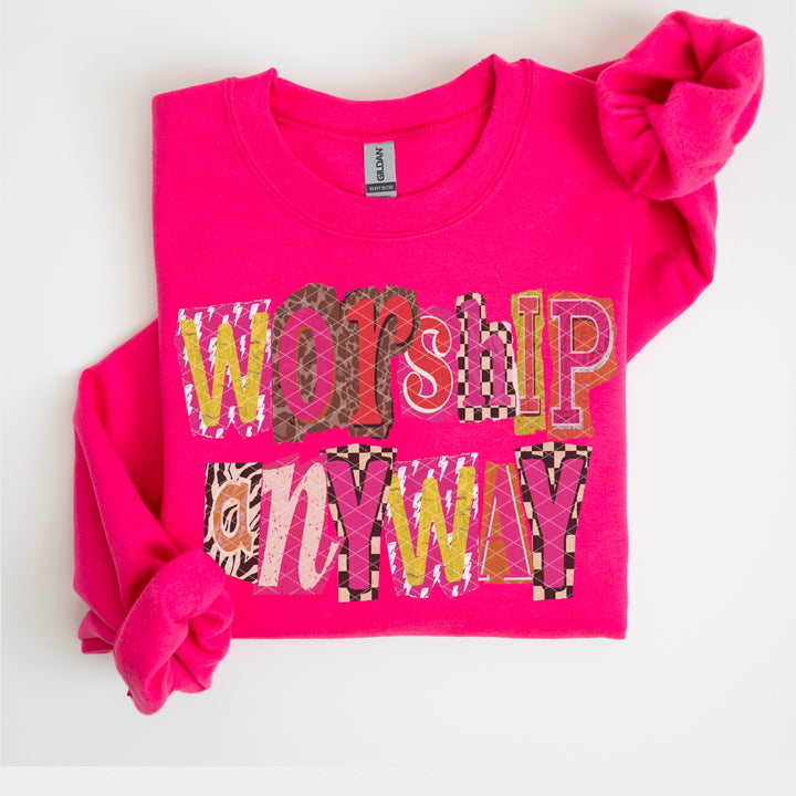 Worship Anyway DTF Print