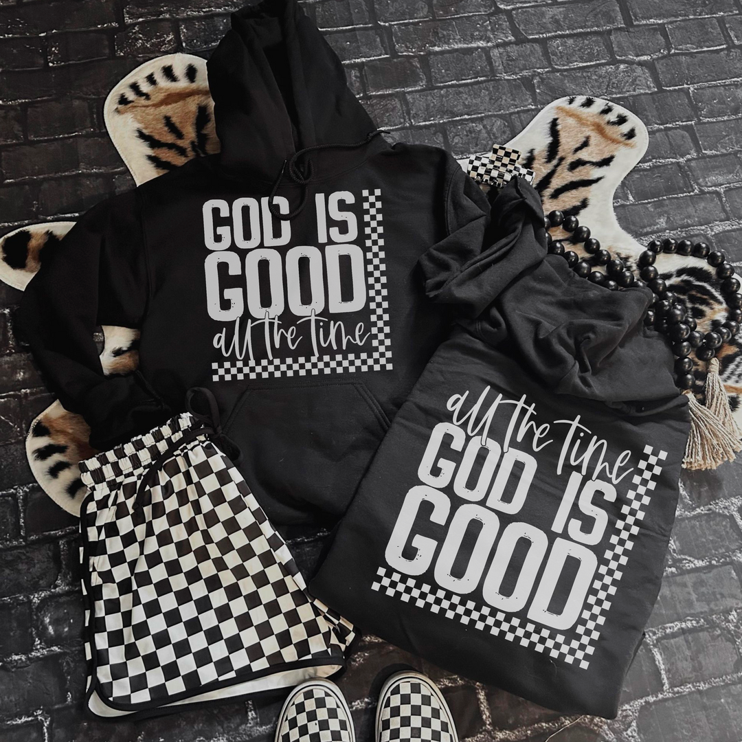 All The Time God Is Good DTF Print