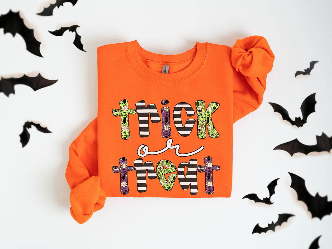 Trick Or Treat Halloween DTF Print