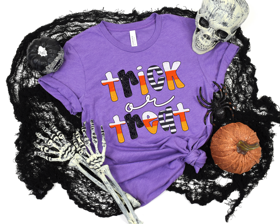 Trick Or Treat Candy Corn DTF Print