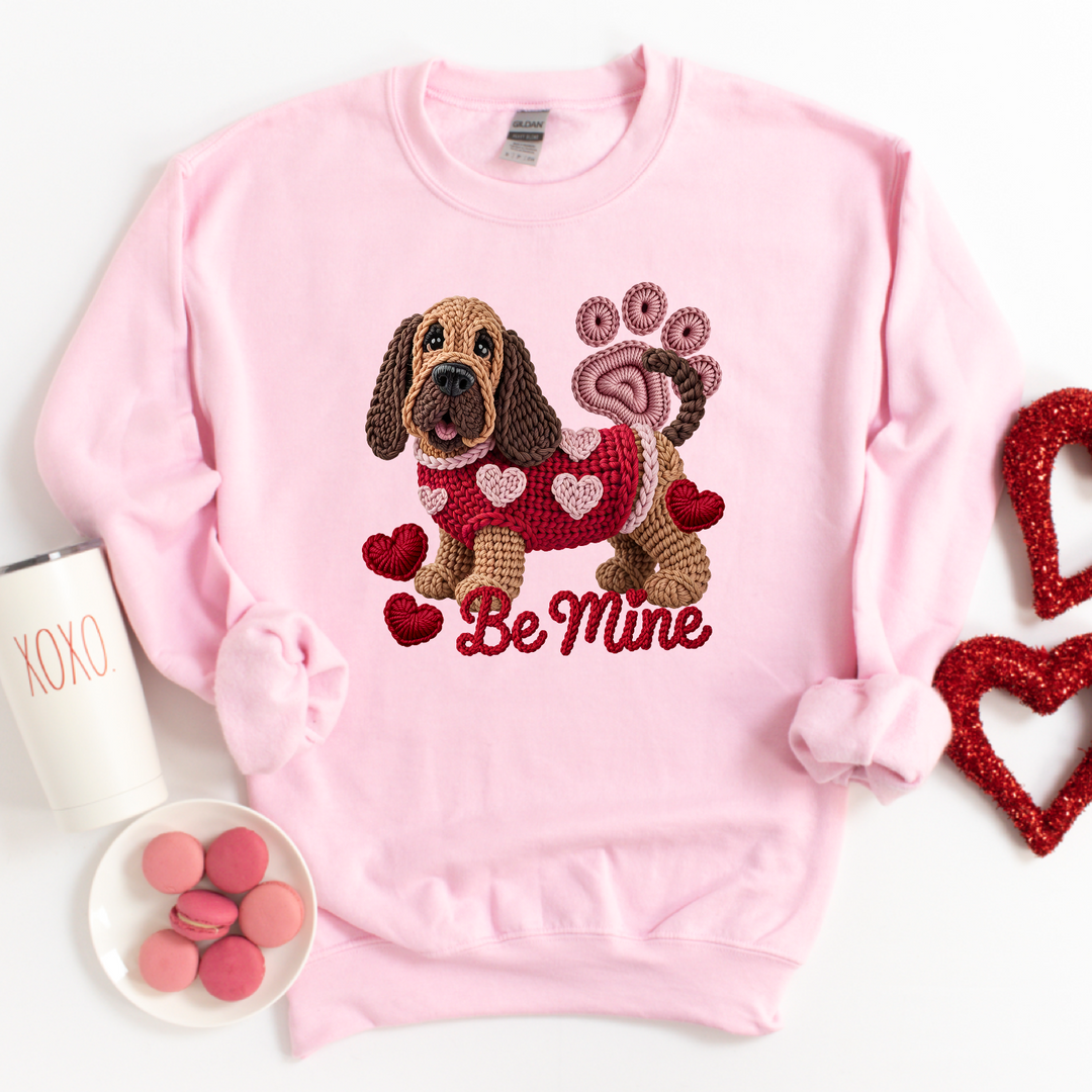 Valentines Pups DTF Print