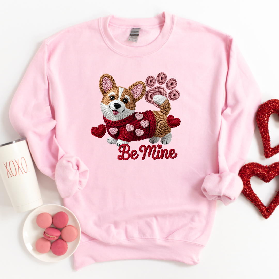 Valentines Pups DTF Print