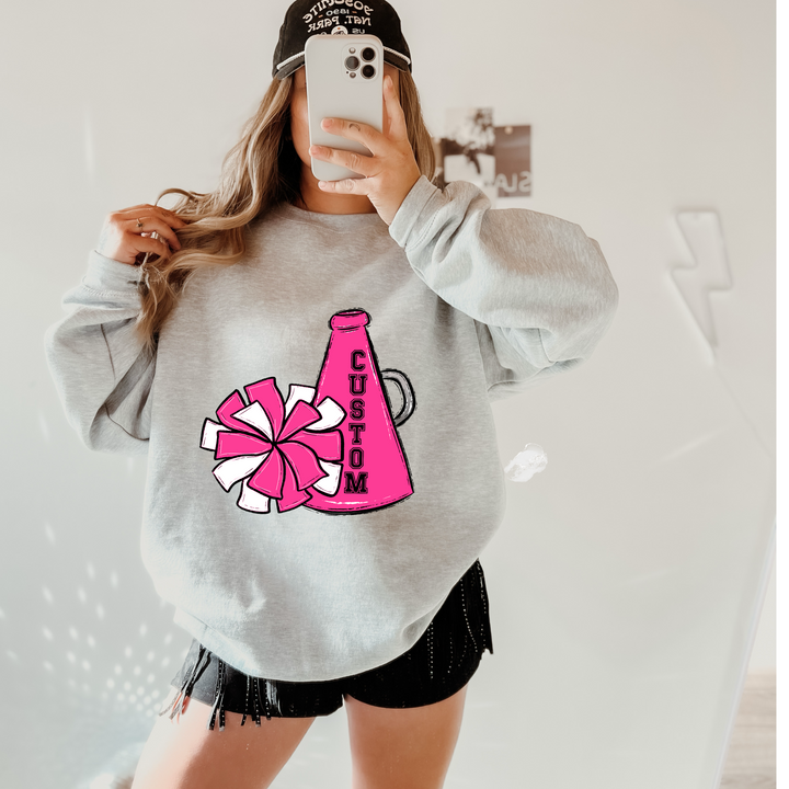 Cheer Pom/Megaphone Customs DTF Print