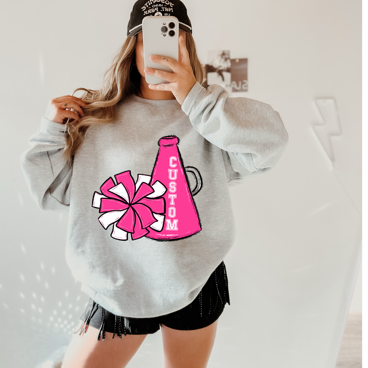 Cheer Pom/Megaphone Customs DTF Print