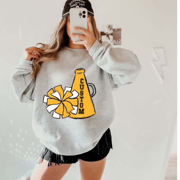 Cheer Pom/Megaphone Customs DTF Print