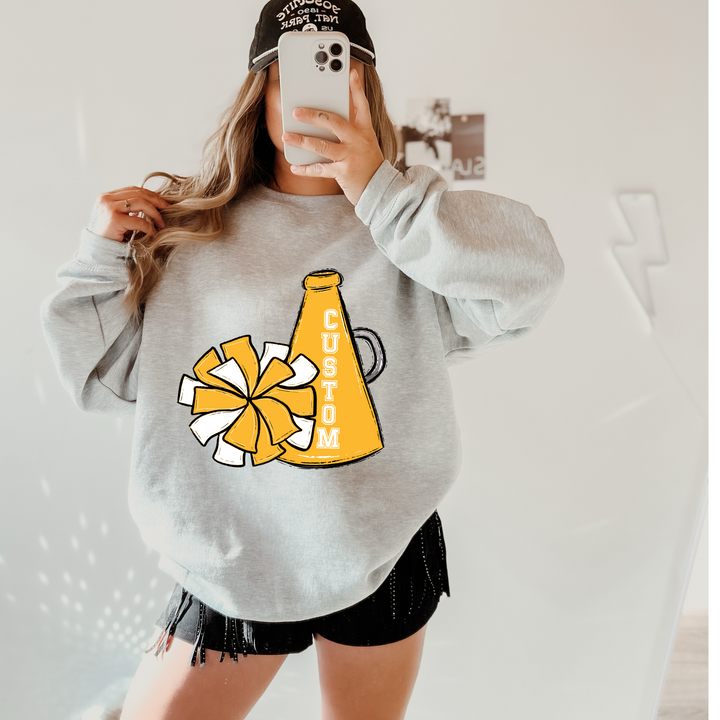 Cheer Pom/Megaphone Customs DTF Print