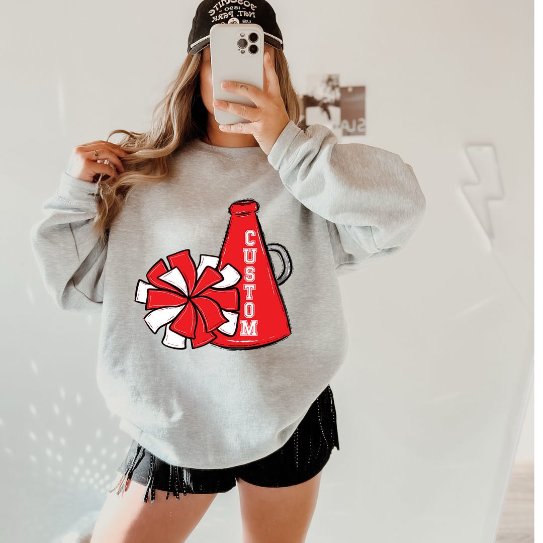 Cheer Pom/Megaphone Customs DTF Print