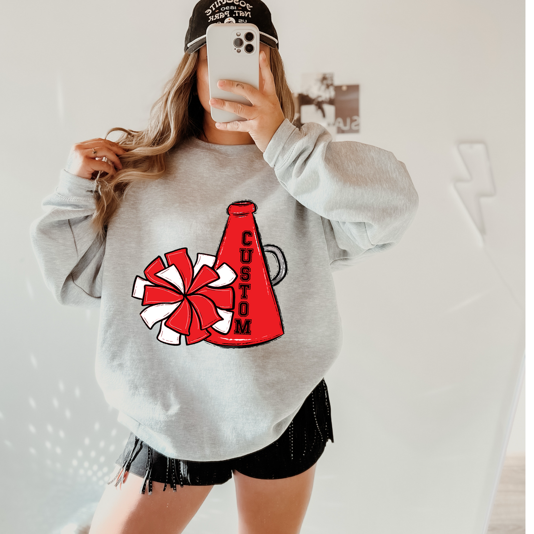 Cheer Pom/Megaphone Customs DTF Print