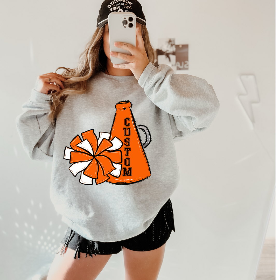 Cheer Pom/Megaphone Customs DTF Print