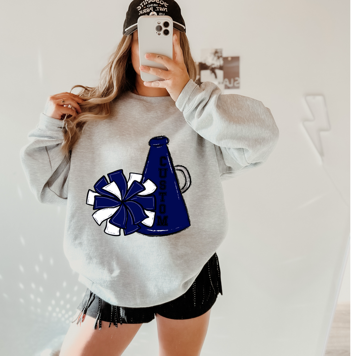 Cheer Pom/Megaphone Customs DTF Print