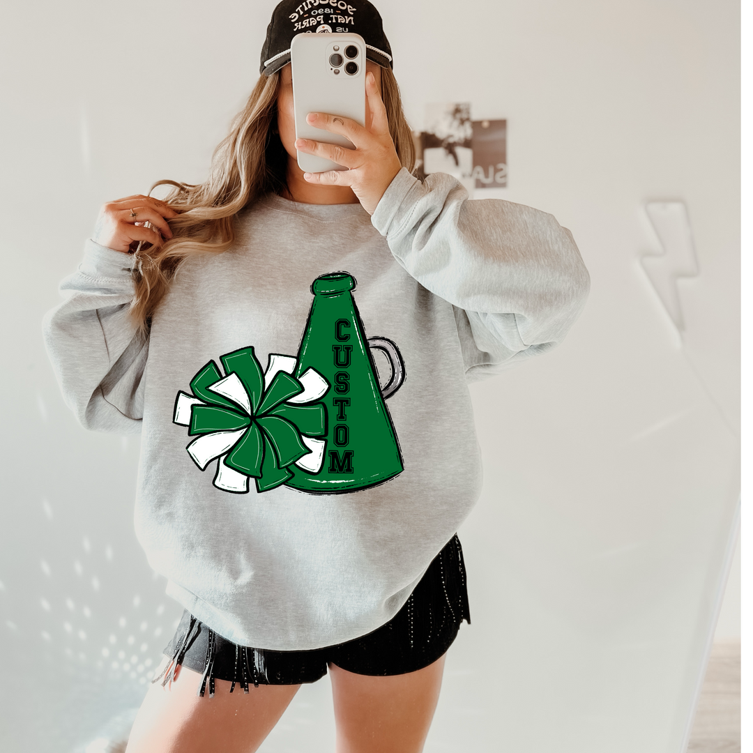 Cheer Pom/Megaphone Customs DTF Print