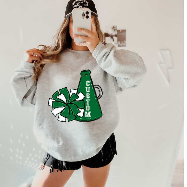Cheer Pom/Megaphone Customs DTF Print