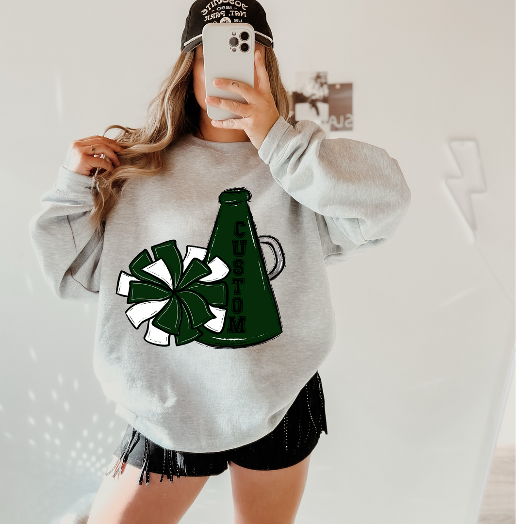 Cheer Pom/Megaphone Customs DTF Print