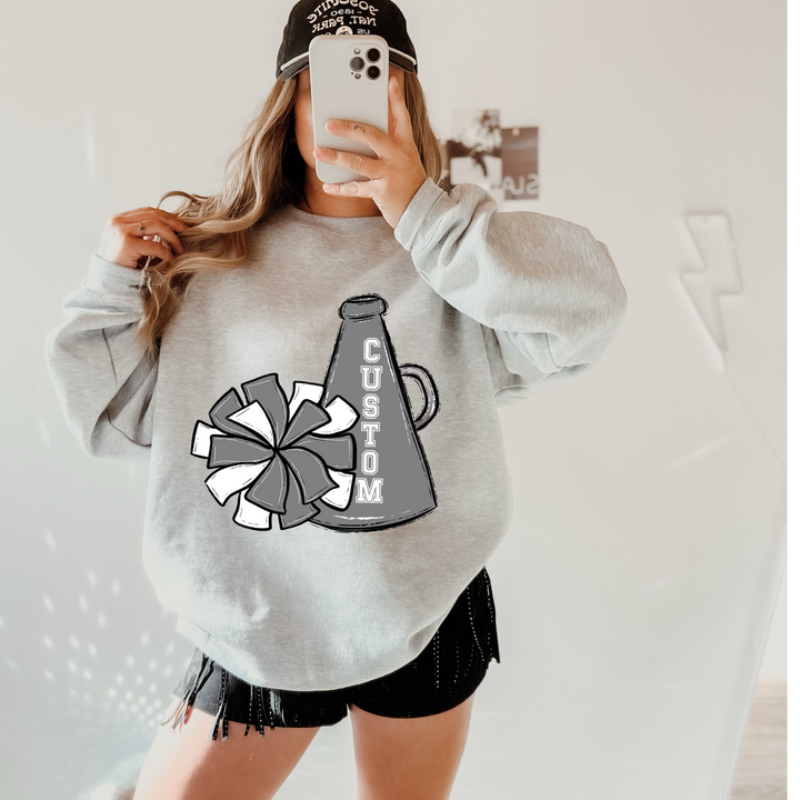 Cheer Pom/Megaphone Customs DTF Print