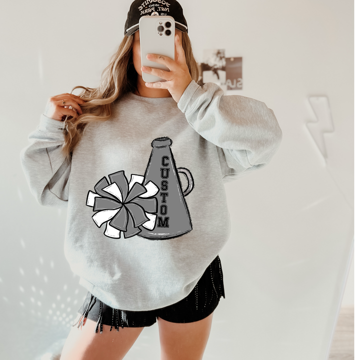 Cheer Pom/Megaphone Customs DTF Print