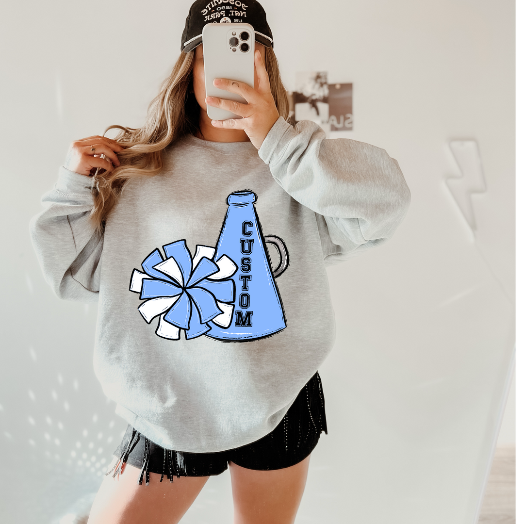 Cheer Pom/Megaphone Customs DTF Print