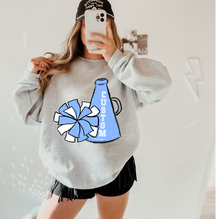 Cheer Pom/Megaphone Customs DTF Print