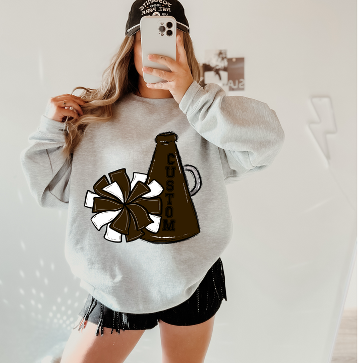 Cheer Pom/Megaphone Customs DTF Print