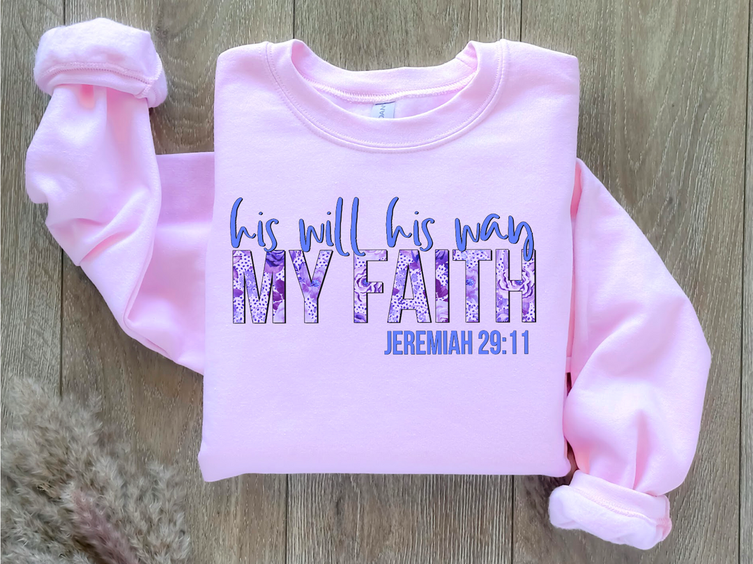 His Will Jeremiah 29:11 DTF Print