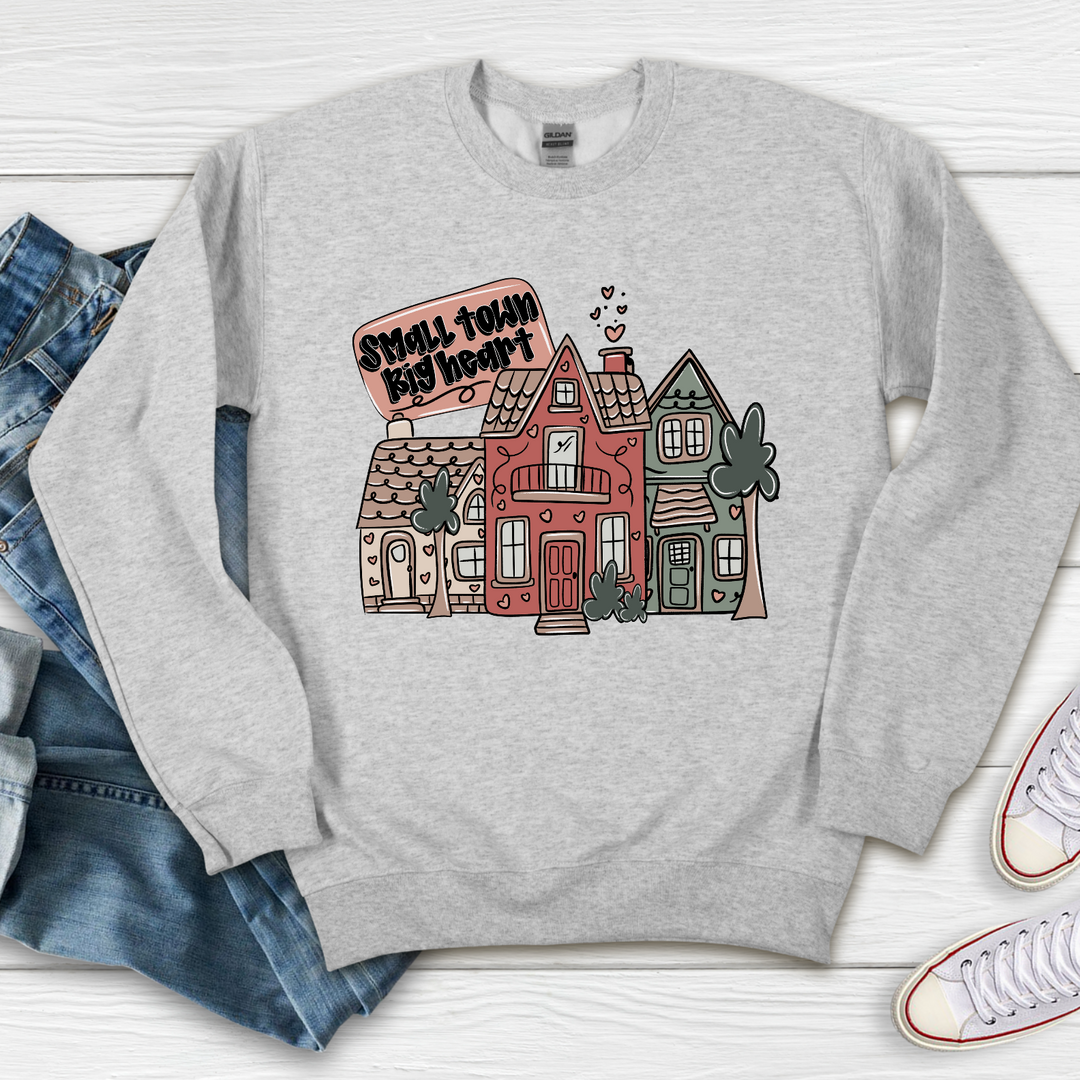 Small Town Big Heart DTF Print