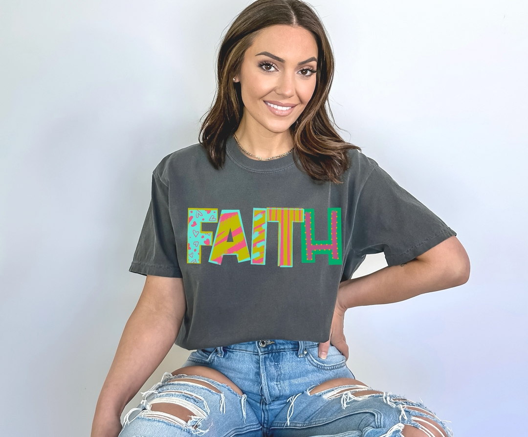 Pattern Play Faith DTF Print