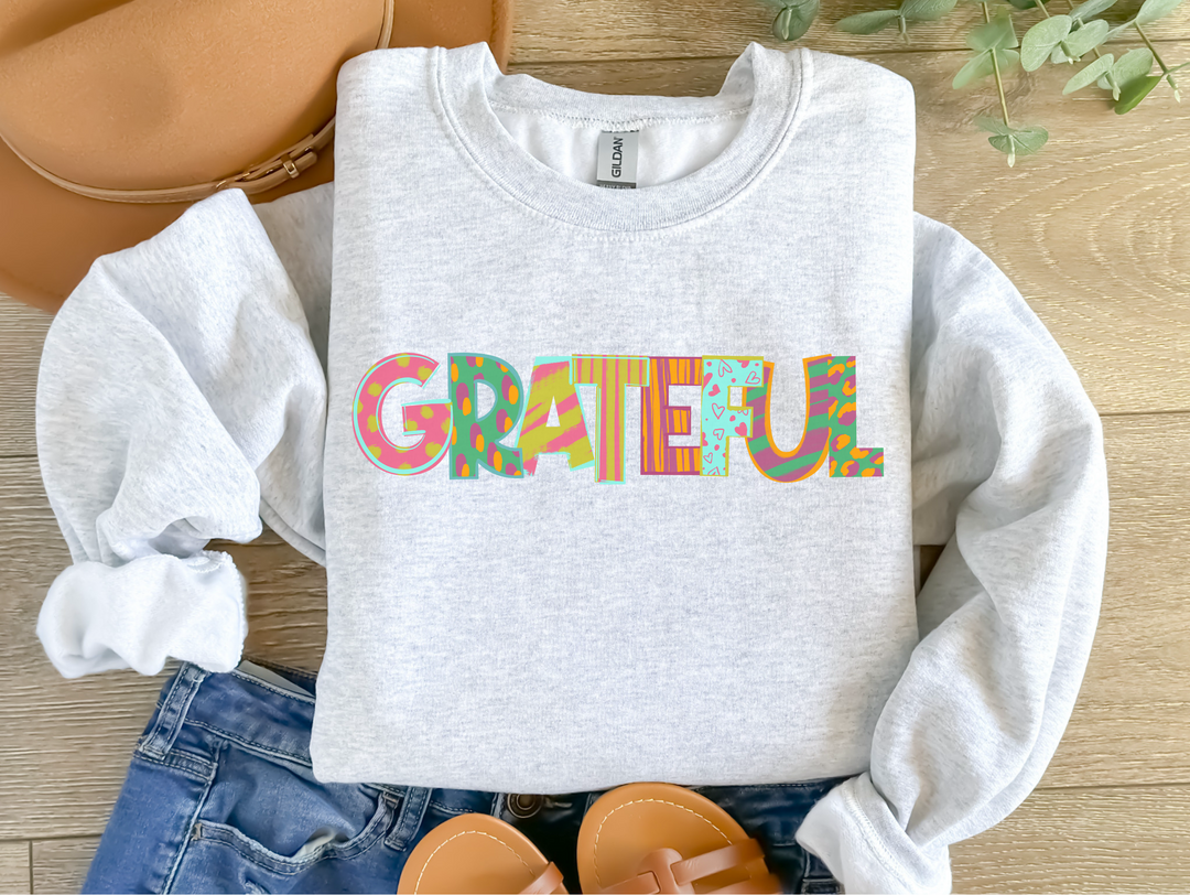 Pattern Play Grateful DTF Print