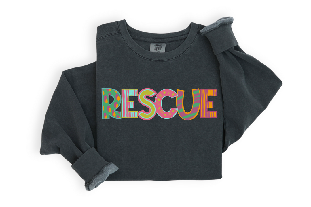 Pattern Play Rescue DTF Print