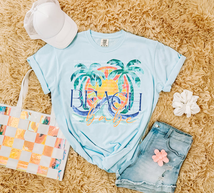 Beach Babe DTF Print