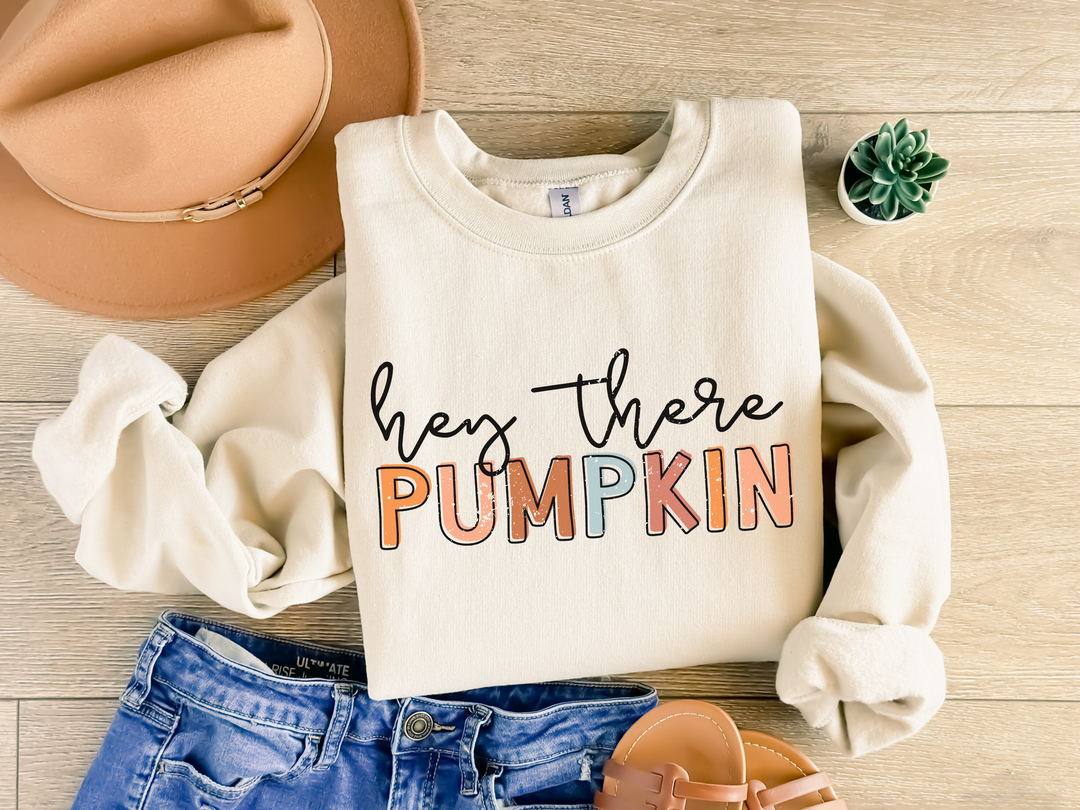 Hey There Pumpkin DTF Print