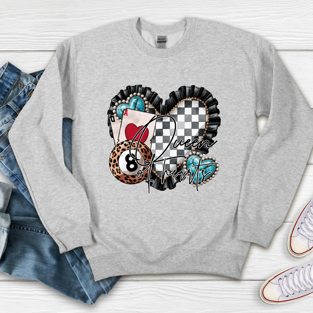 Queen Of Hearts DTF Print