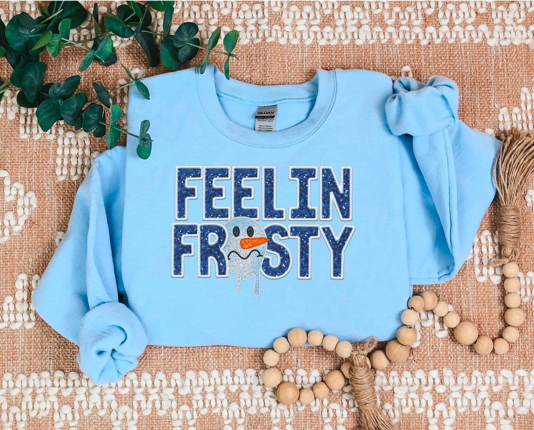 Feelin’ Frosty 2 Navy DTF Print