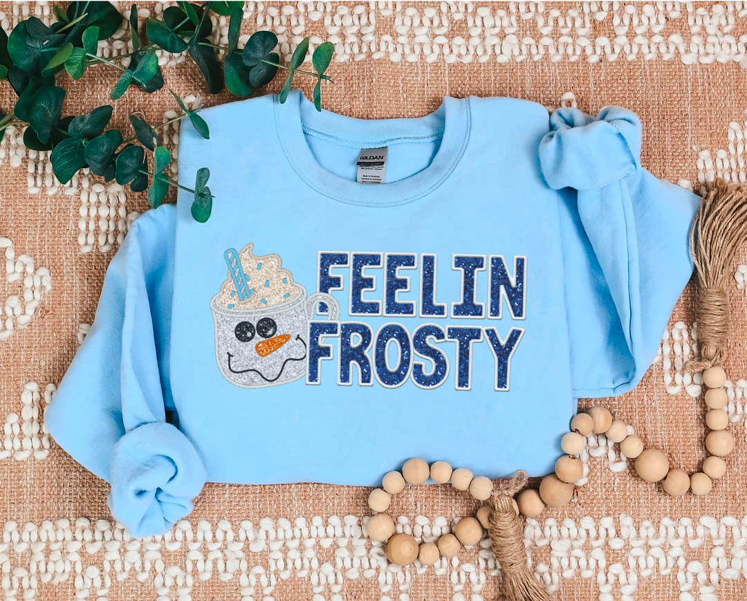 Feelin’ Frosty Navy DTF Print