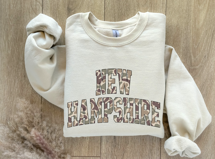 Camo State DTF Print