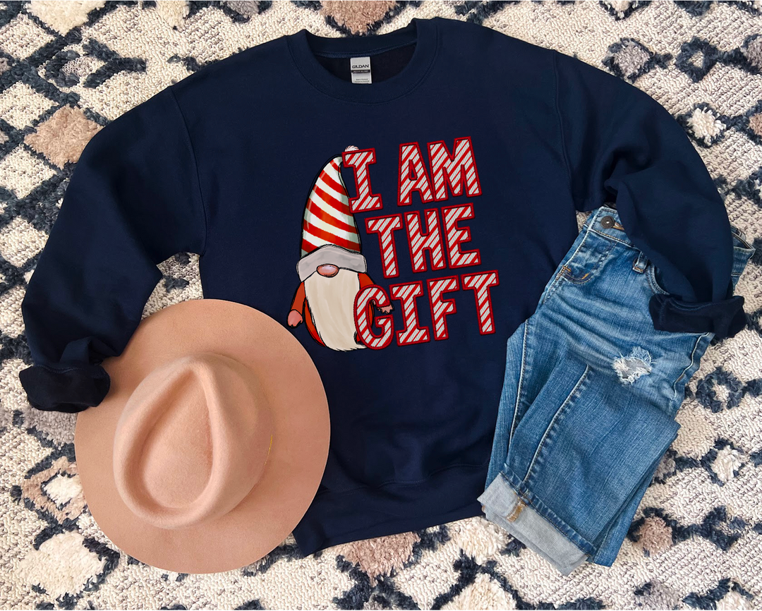 I Am The Gift Gnome Peppermint DTF Print