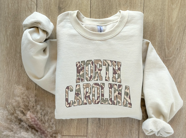 Camo State DTF Print