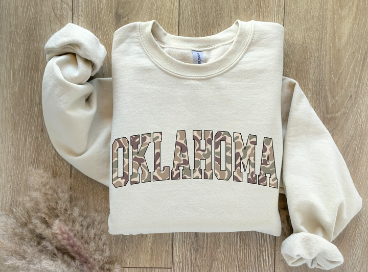 Camo State DTF Print