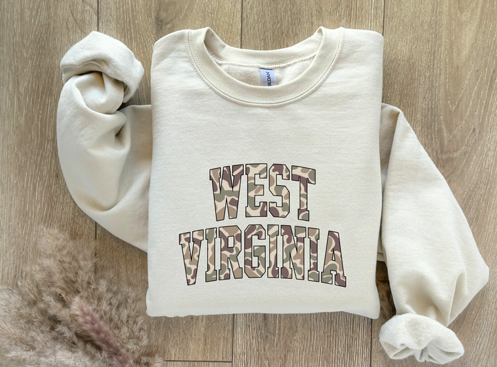 Camo State DTF Print