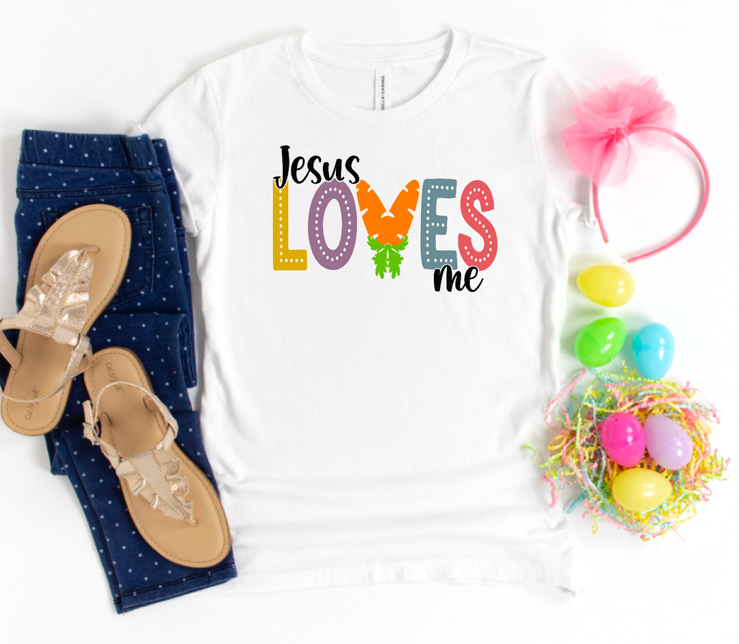 Jesus Loves Me DTF Print