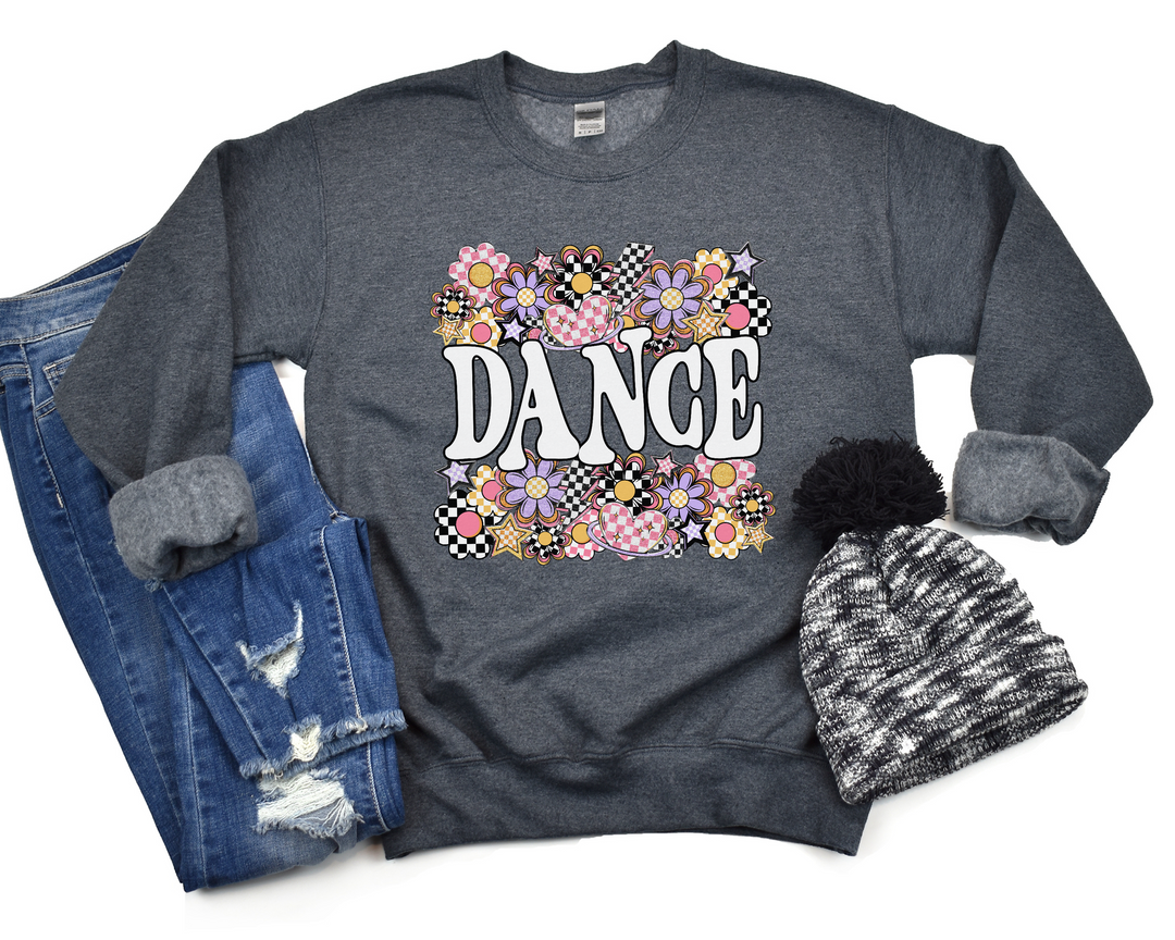 Funky Flower Dance DTF Print