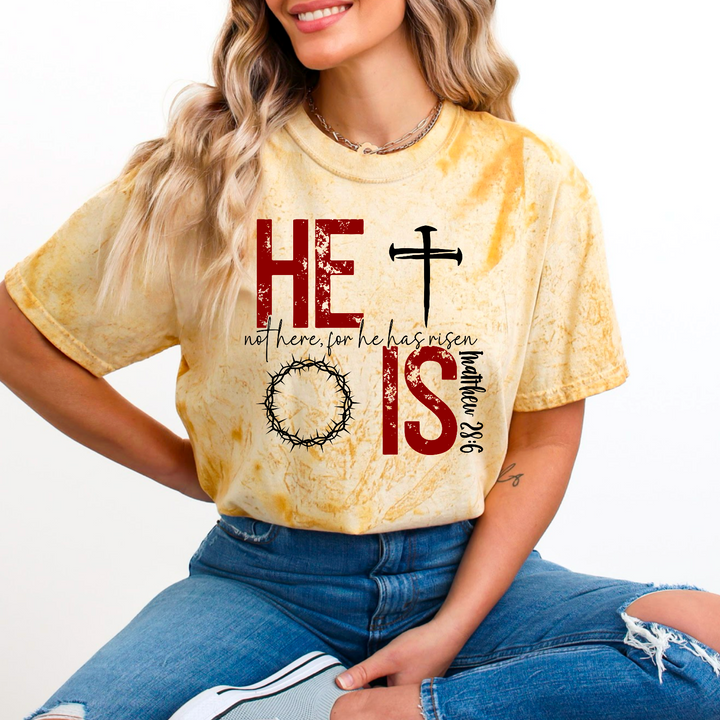 He Is Risen DTF Print