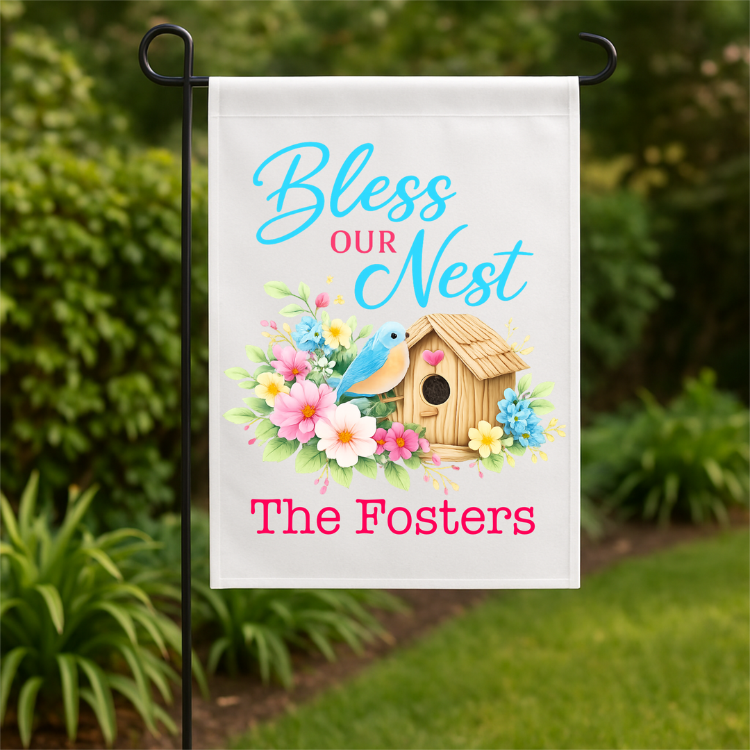 Bless Our Nest DTF Print