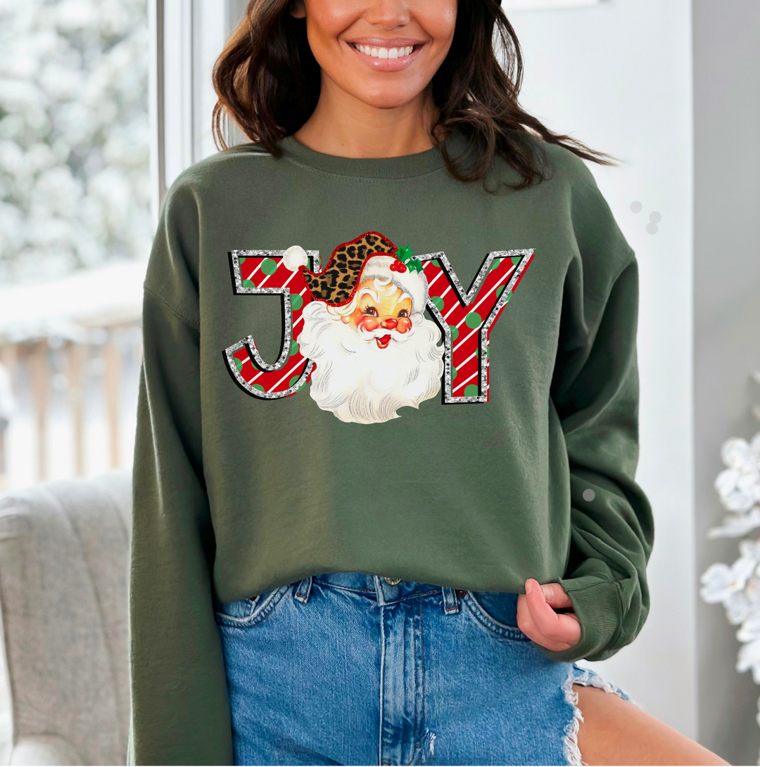 Joy Santa DTF Print