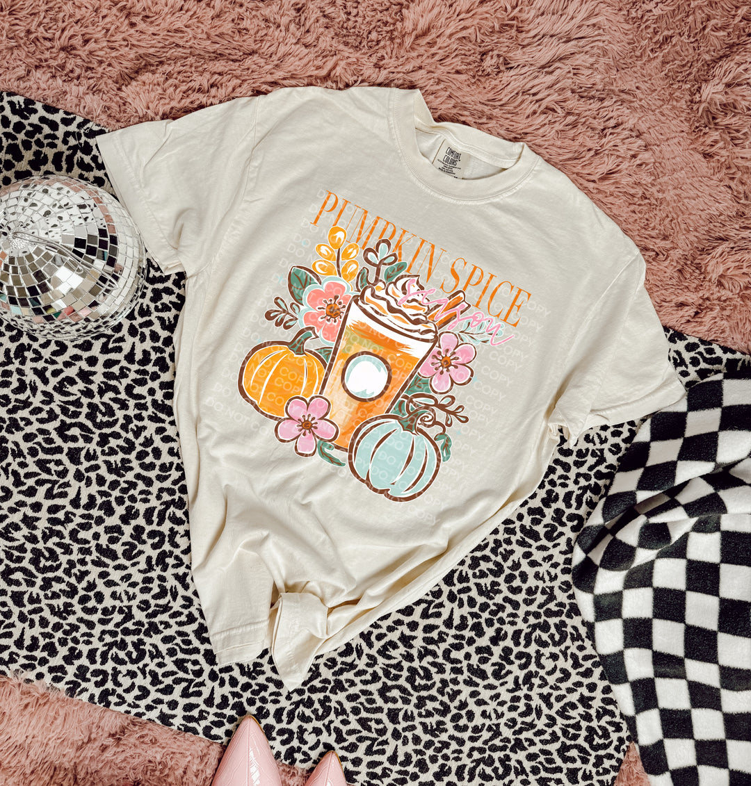 Pumpkin Spice Season DTF Print